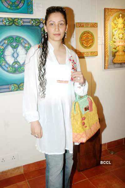 Manju Lamba's art exhibition