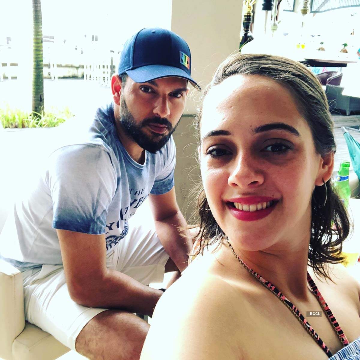 Yuvraj Singh and Hazel Keech are giving us couple goals with these lovely pictures