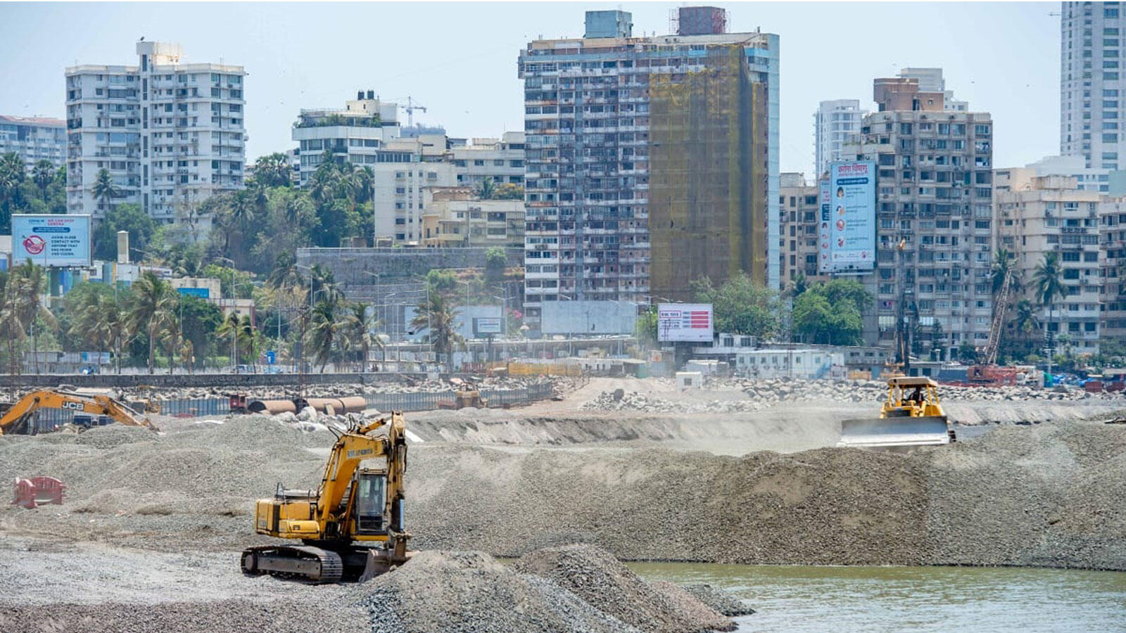 BMC resumes construction work for Mumbai coastal road project in Worli