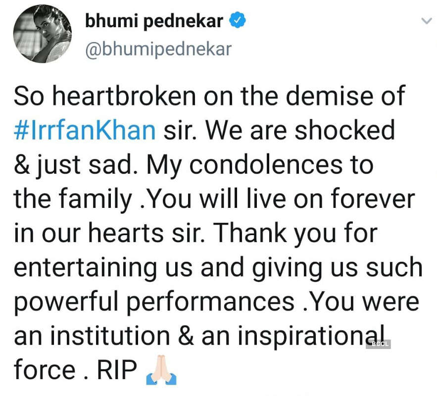 From PM Narendra Modi, Virat Kohli to Big B, tributes pour in for legendary actor Irrfan Khan