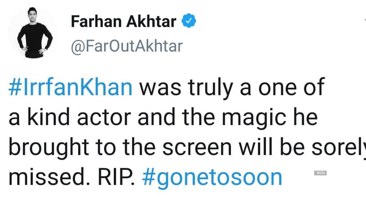 From PM Narendra Modi, Virat Kohli to Big B, tributes pour in for legendary actor Irrfan Khan