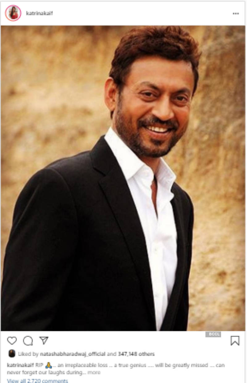 From PM Narendra Modi, Virat Kohli to Big B, tributes pour in for legendary actor Irrfan Khan