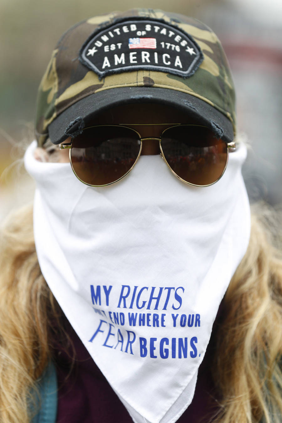 In pics: Armed protesters storm Michigan State House against COVID-19 lockdown