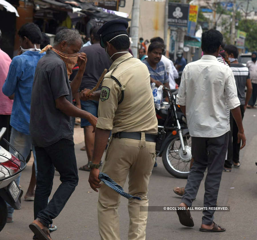 In pics: Long queues outside liquor shops as govt relaxes lockdown