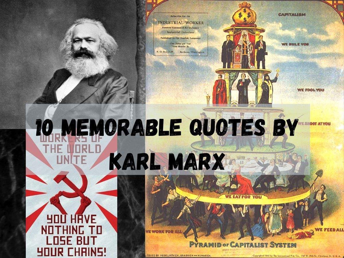10 Memorable Quotes By Karl Marx The Times Of India