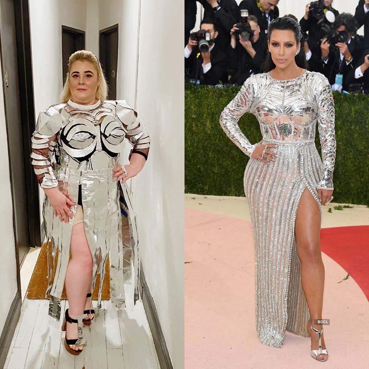 Fans recreate Deepika Padukone and Priyanka Chopra's iconic Met Gala looks at home