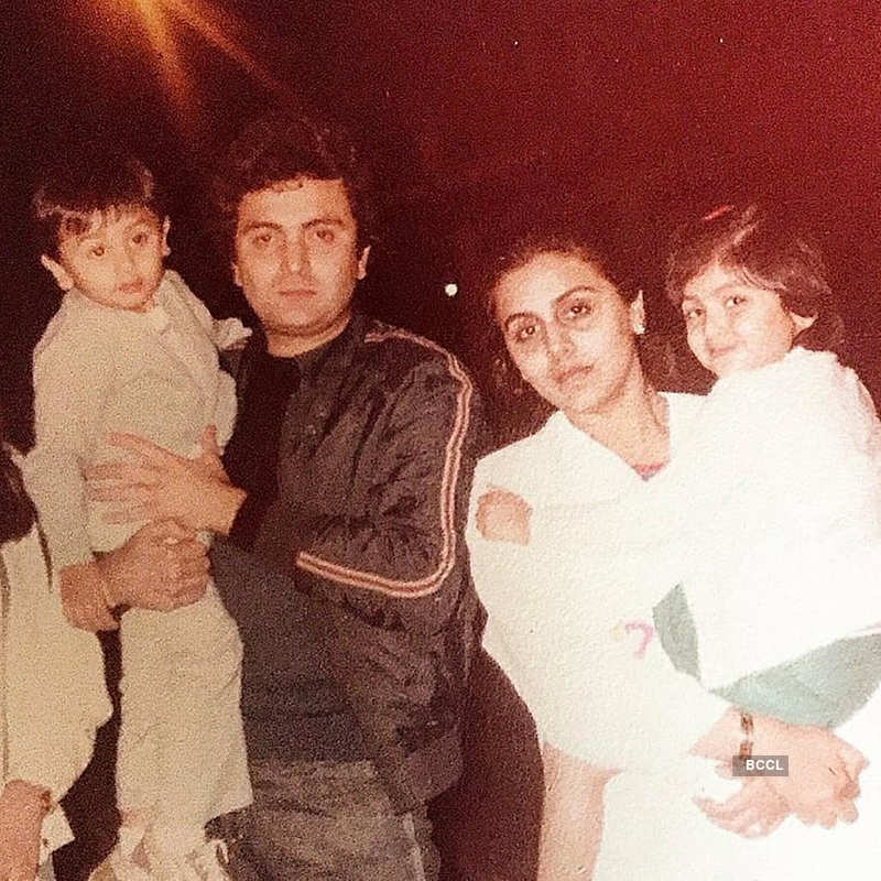 Rishi Kapoor's throwback pictures