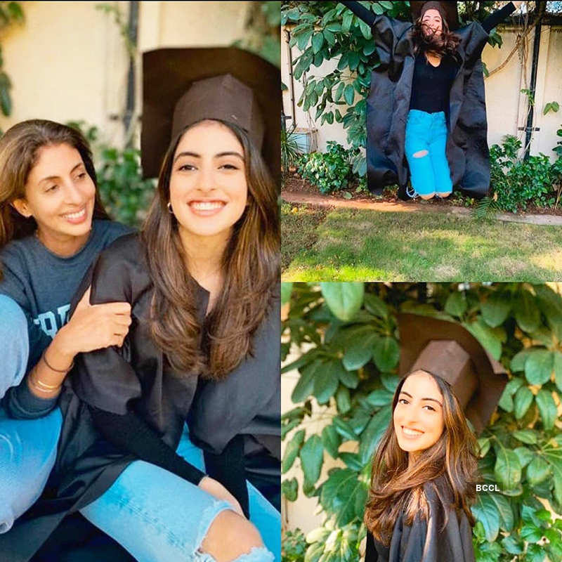 Navya Naveli Nanda is a stunner in saree, flaunts her 'white hair' in new elegant pictures