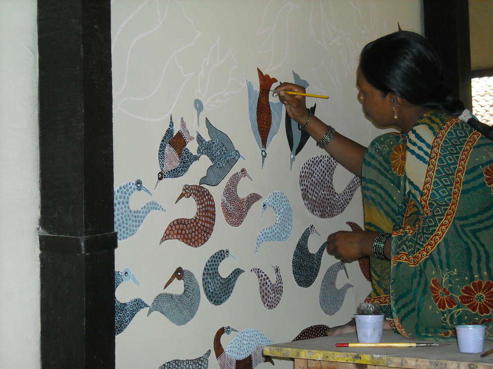 essay on gond art