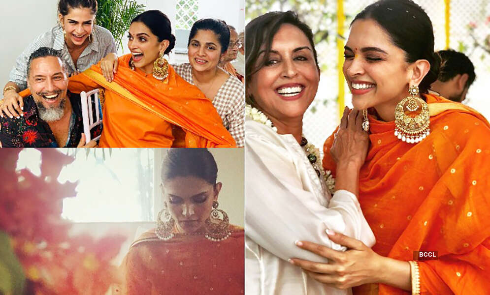 Deepika Padukone's pre-wedding functions pictures