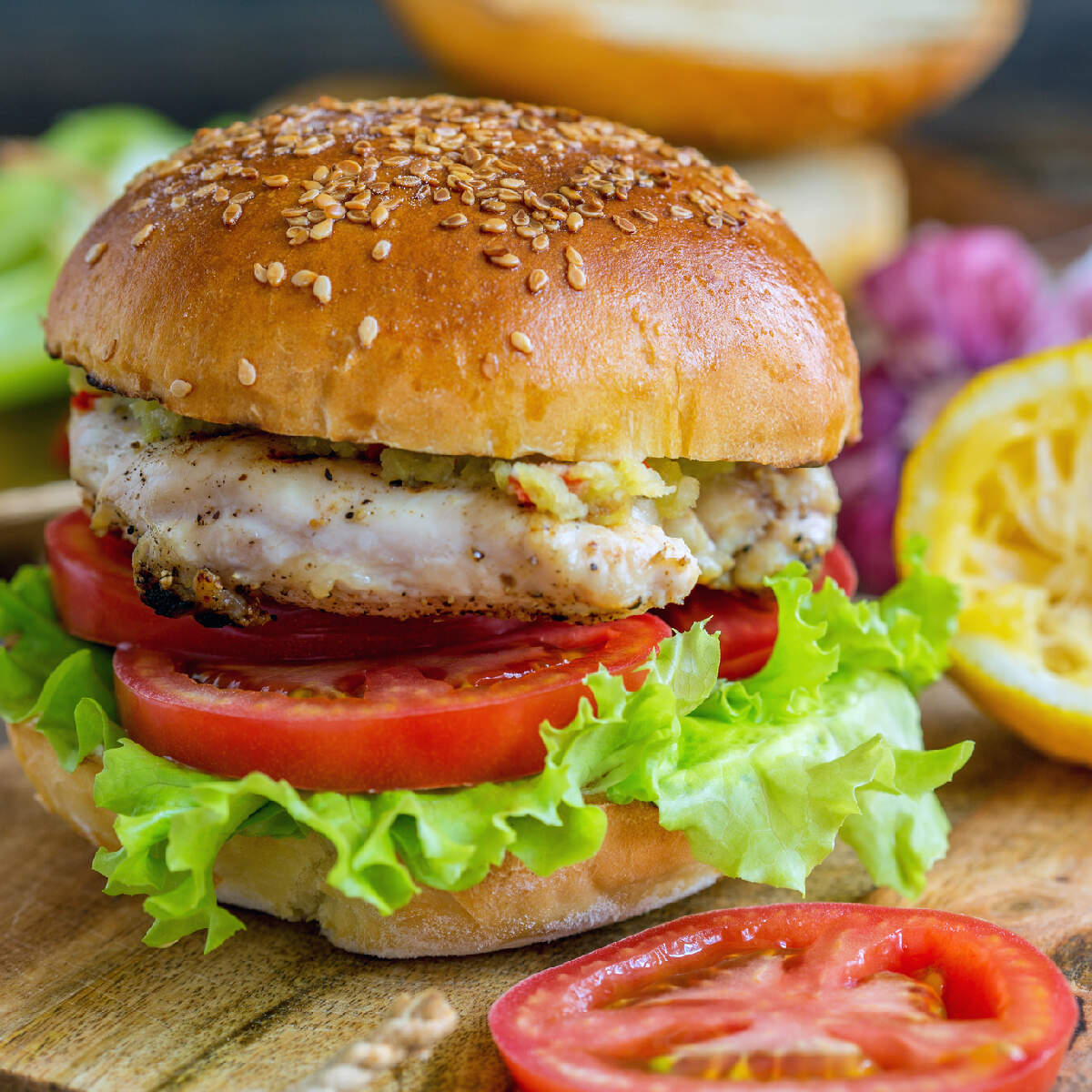 Sound Chicken Burger Recipe