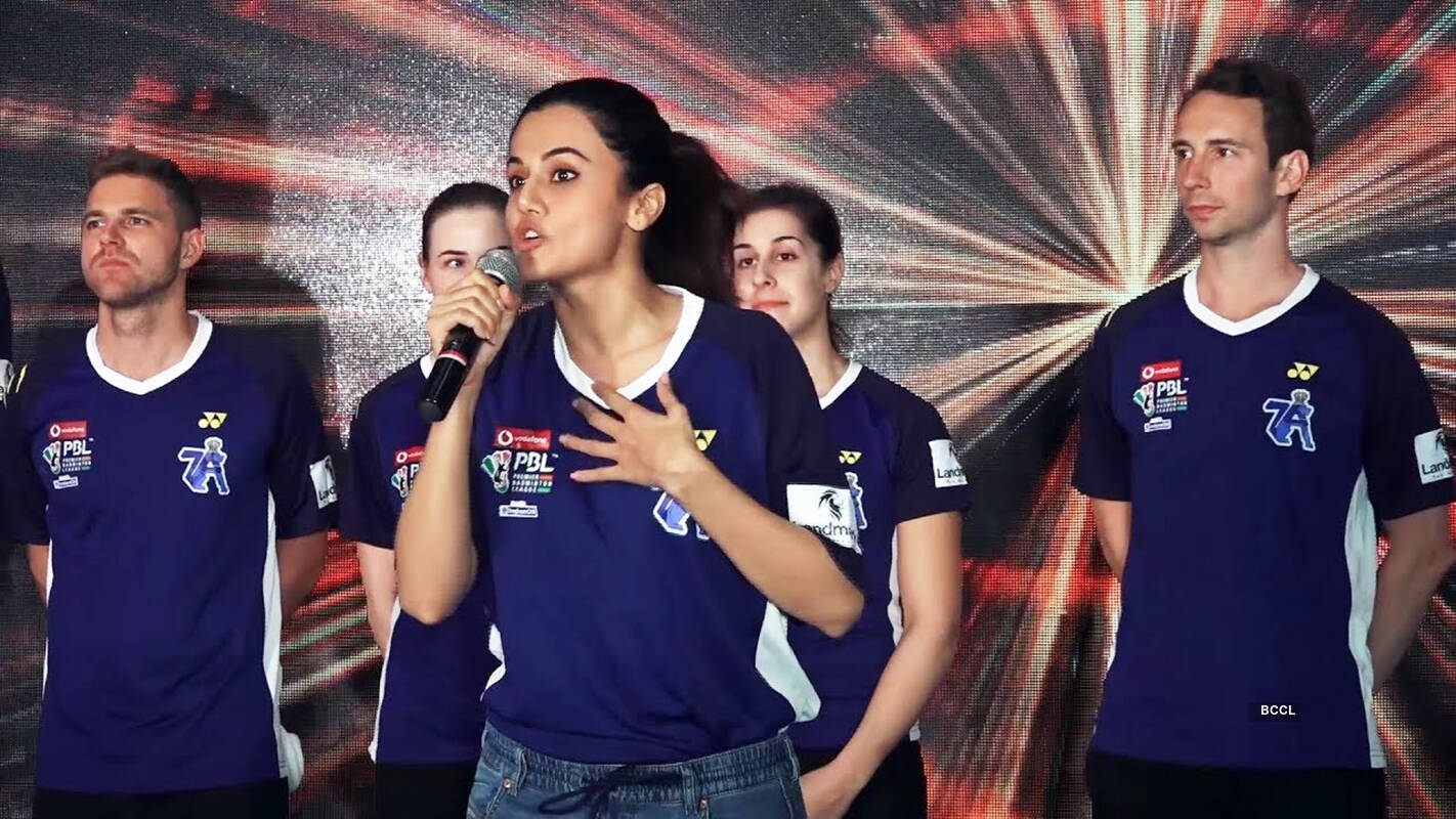 Taapsee Pannu and Mathias Boe pictures