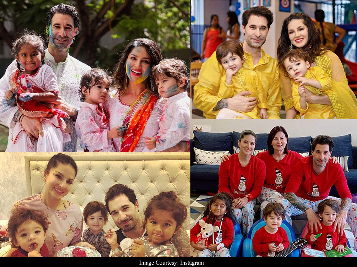 5 pictures of Sunny Leone with her family that are all things adorable! |  The Times of India