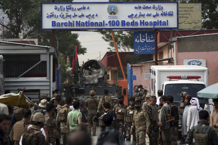 In pics: At least 16 killed as gunmen attack hospital in Kabul