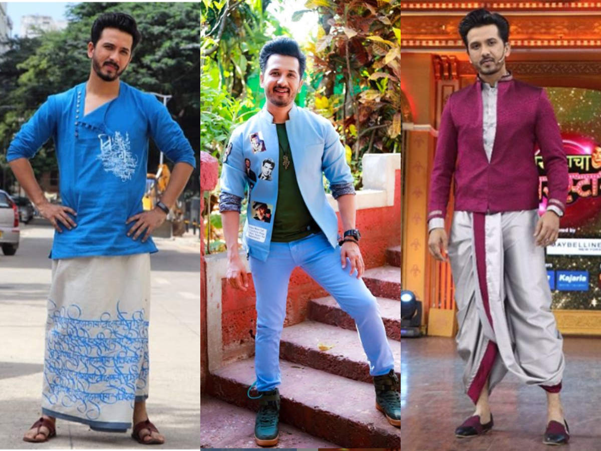 Mazhya Navyrachi Bayko actor Abhijeet Khandkekar's style-check will