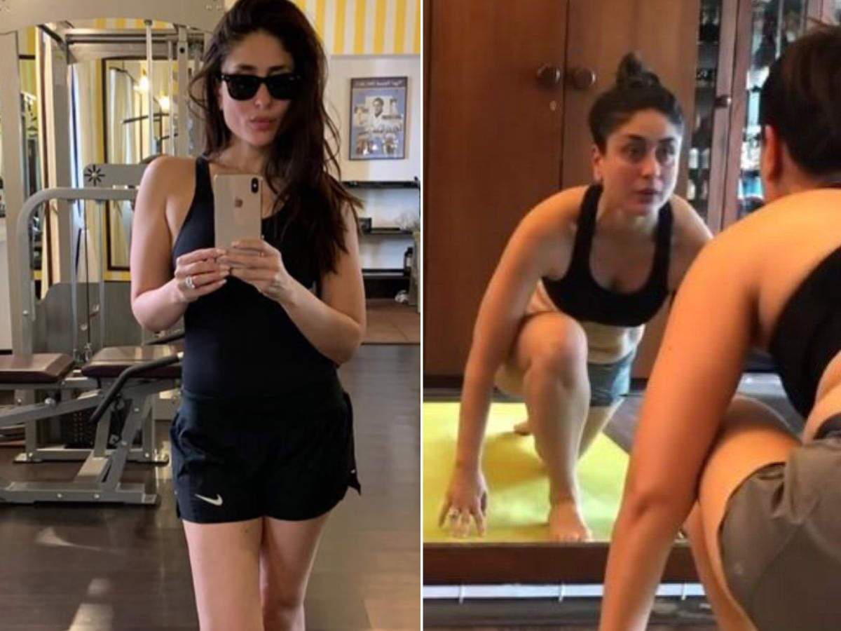This is Kareena Kapoor Khan's favourite exercise and she can do impressive repetitions of the same | The Times of India
