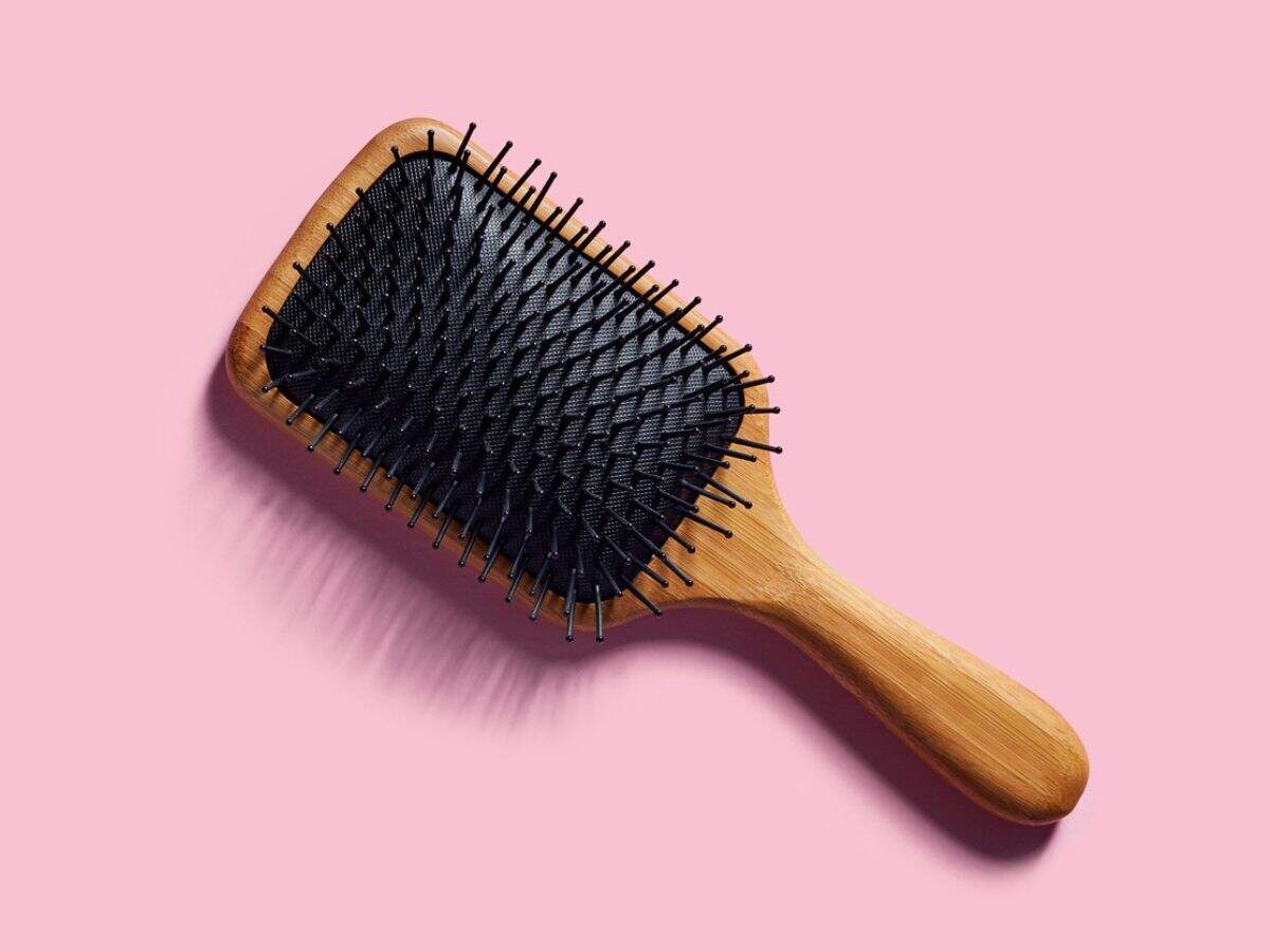 easiest way to clean hair brushes