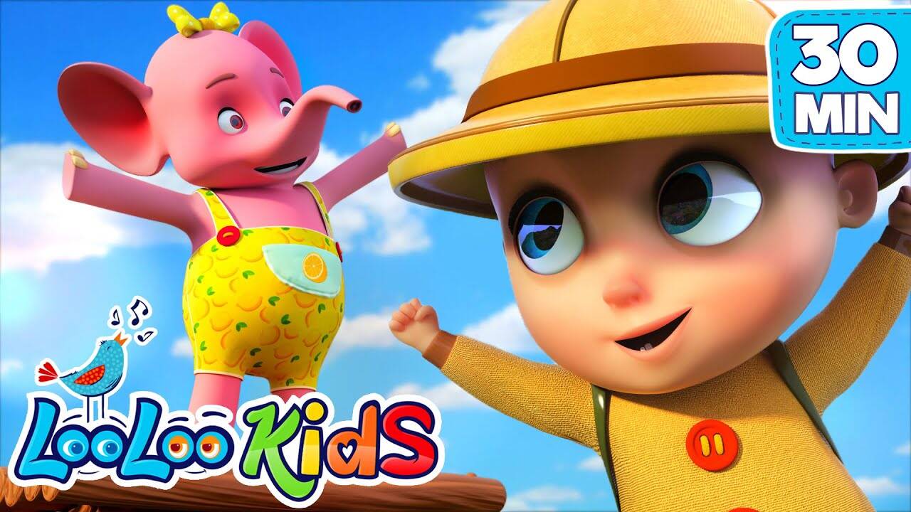 Popular Kids Songs and English Nursery Rhyme 'One Elephant Went Out To ...