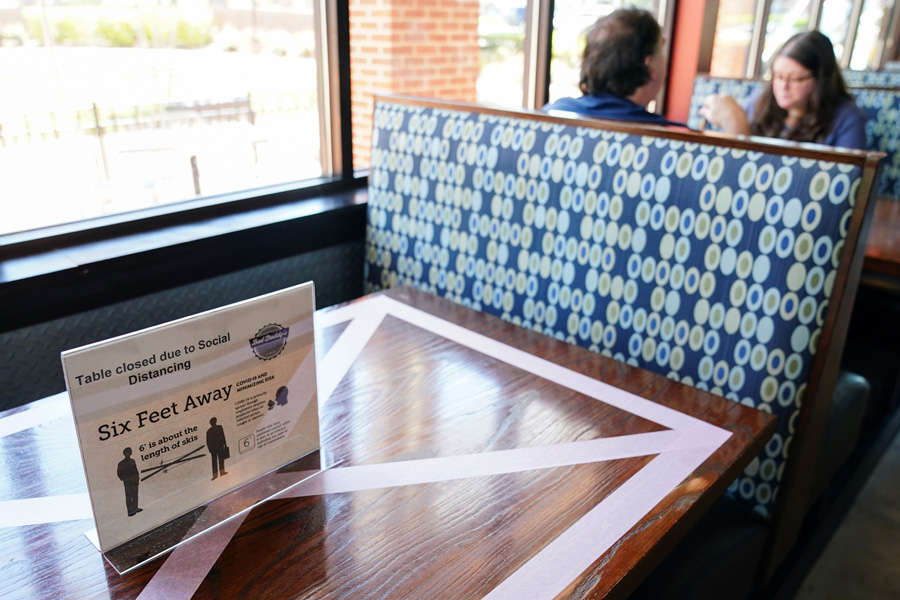 In pics: Restaurants reopen with social distancing amid coronavirus pandemic