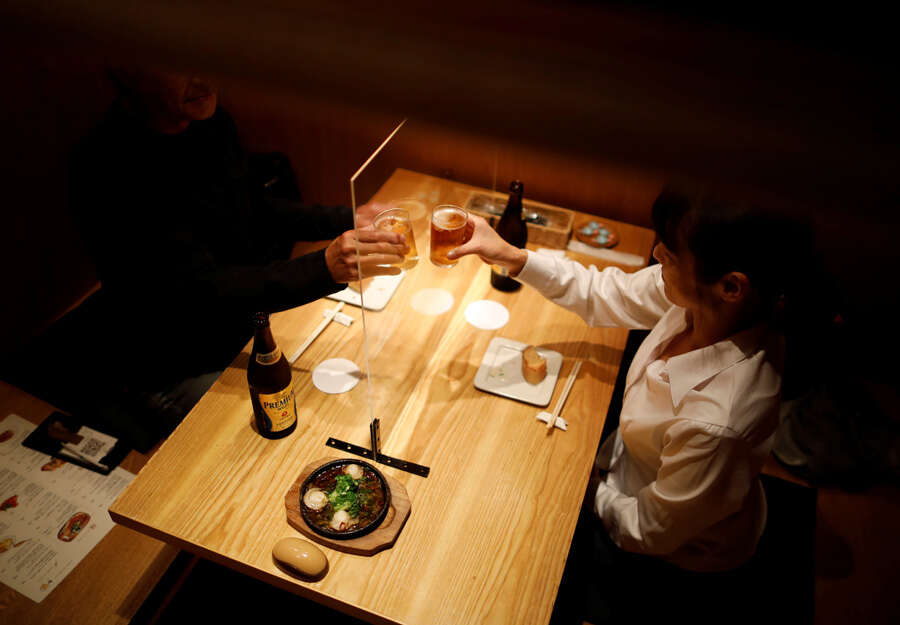 In pics: Restaurants reopen with social distancing amid coronavirus pandemic