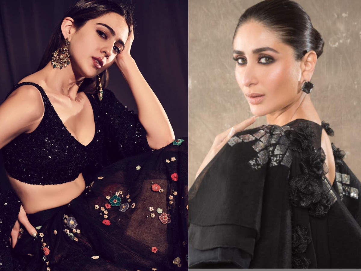 Sara Ali Khan's Energized Shimmery Lehenga Blouse Designs For
