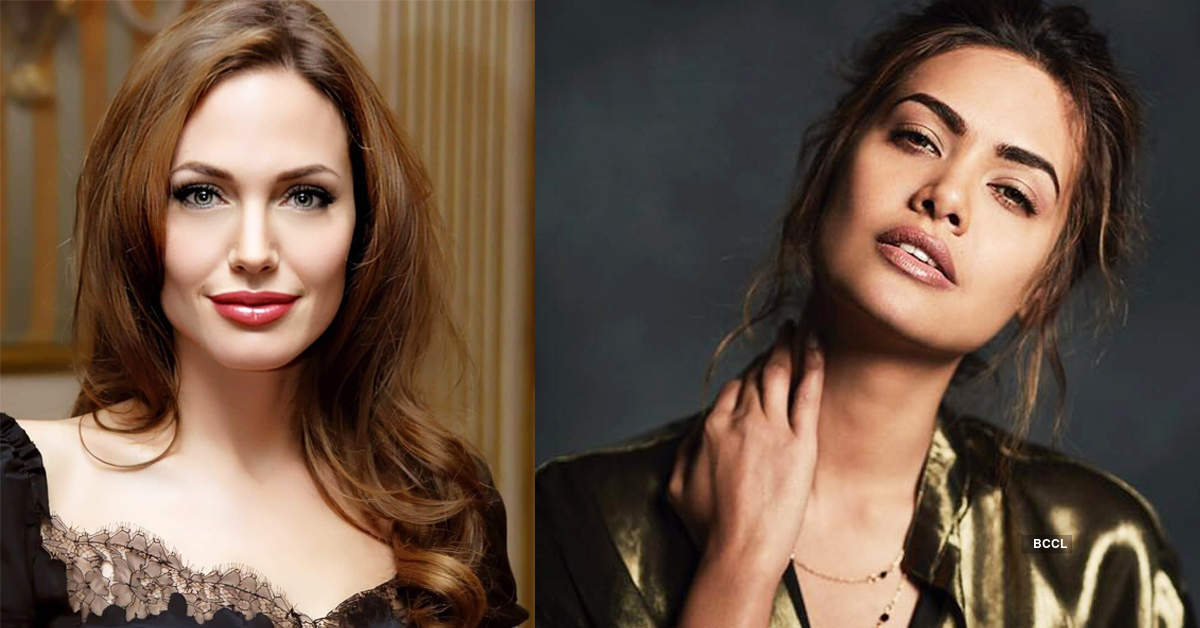 Esha Gupta lost her cool when fans compared her with Hollywood diva Angelina Jolie