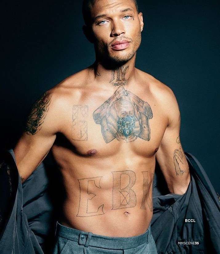 Jeremy Meeks landed modelling contracts through his mugshot from prison