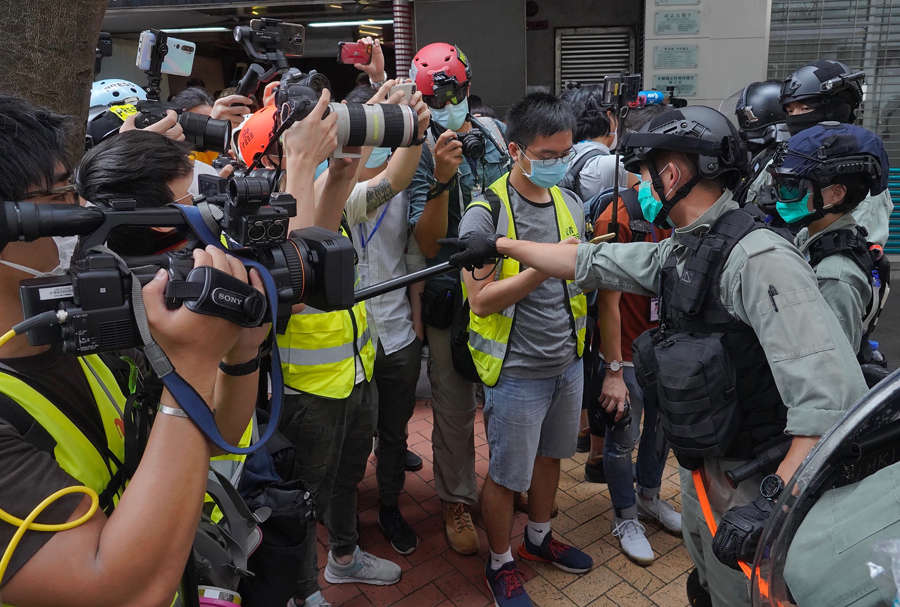 Nearly 300 protesters arrested in Hong Kong