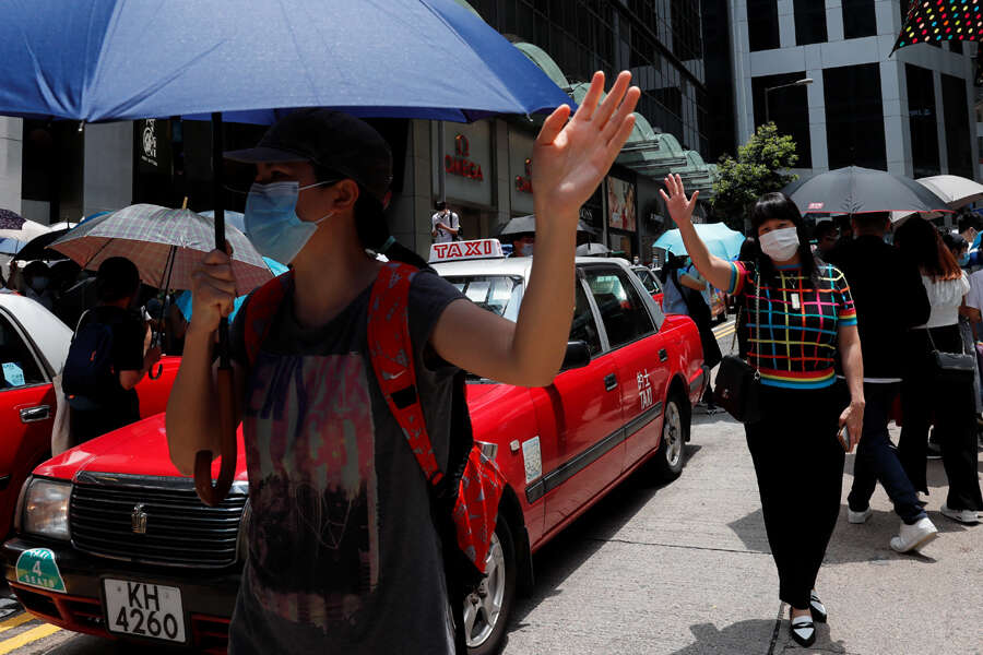 In pics: Nearly 300 protesters arrested in Hong Kong