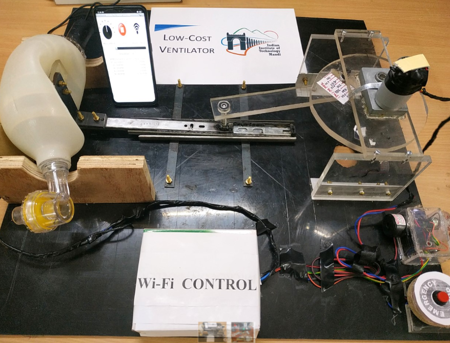 IIT Mandi researchers develop low-cost portable ventilators