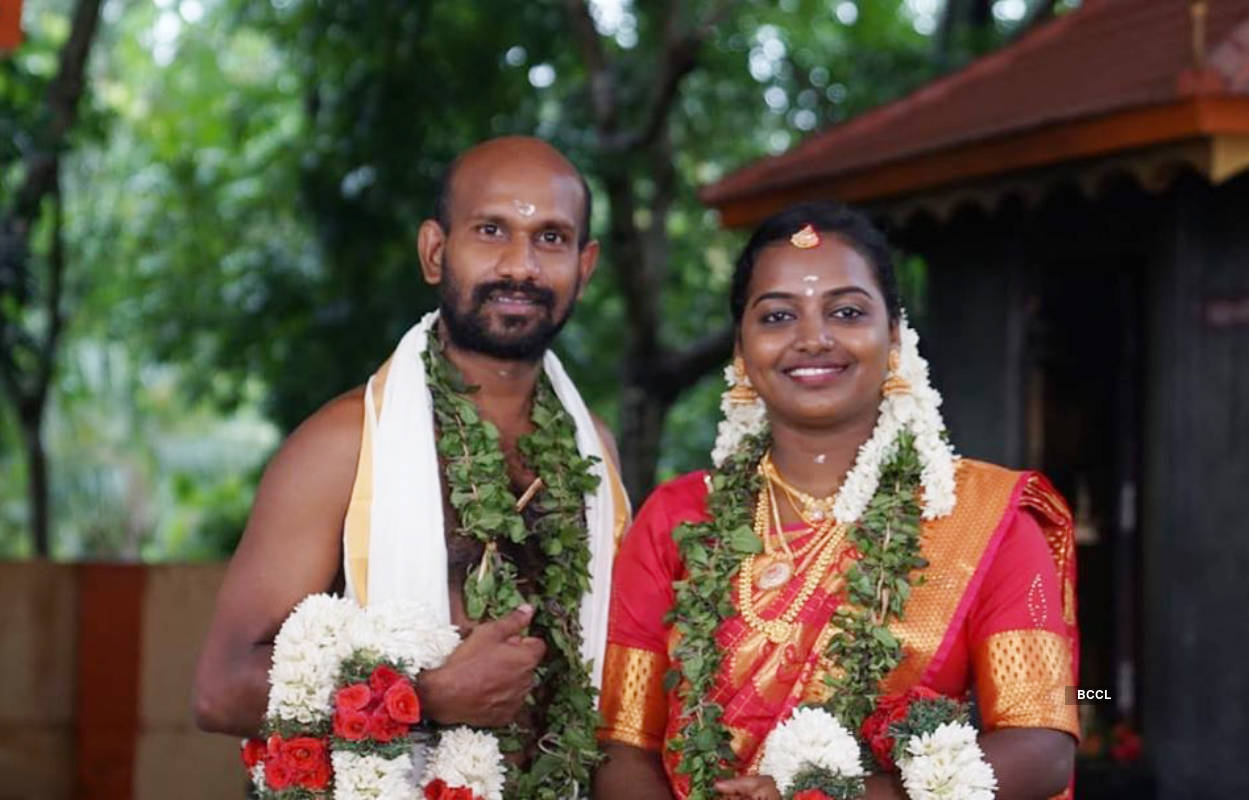 Malayalam actor Gokulan ties the knot with long-time girlfriend Dhanya amid lockdown