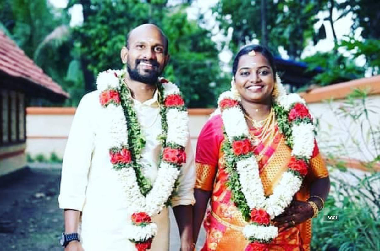 Malayalam actor Gokulan ties the knot with long-time girlfriend Dhanya ...