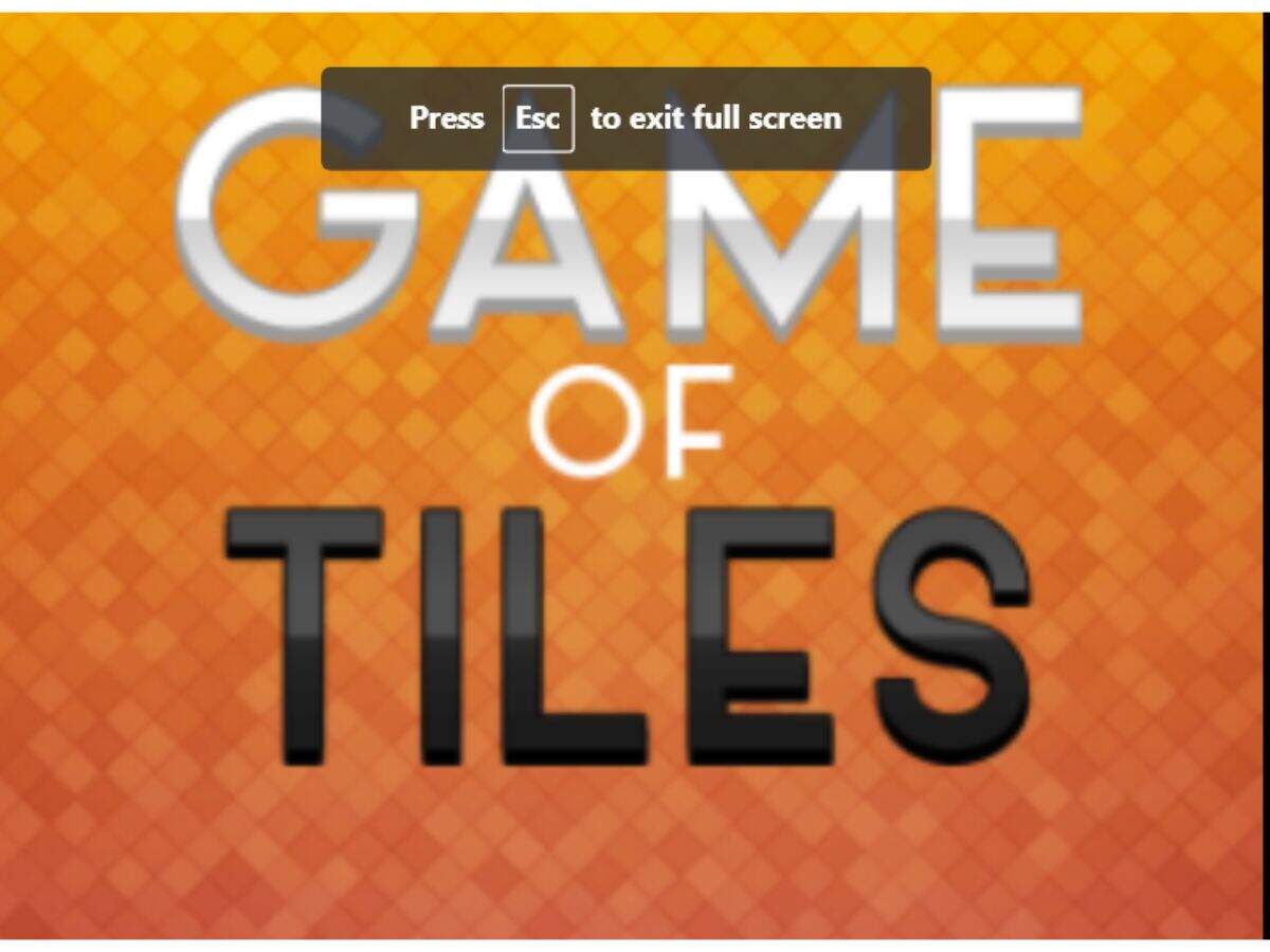 ​Game of Tiles