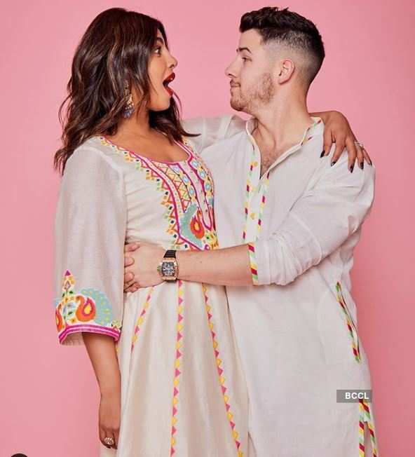 Priyanka Chopra and hubby Nick Jonas get cosy as they celebrate Diwali in London 