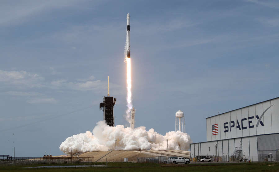 SpaceX successfully launches NASA astronauts into space