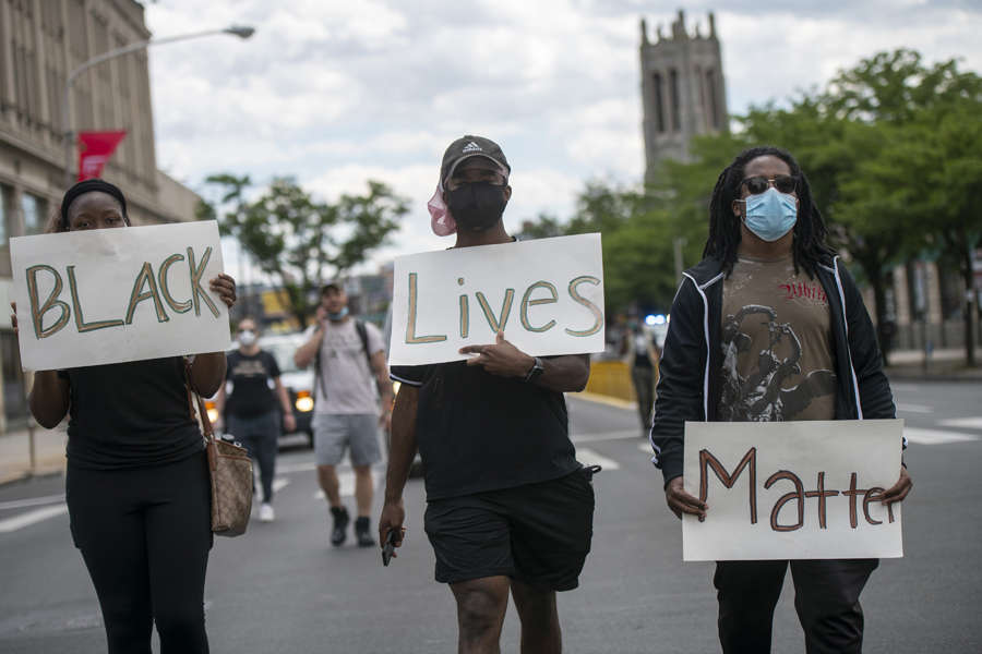 These pictures show the massive protests across America