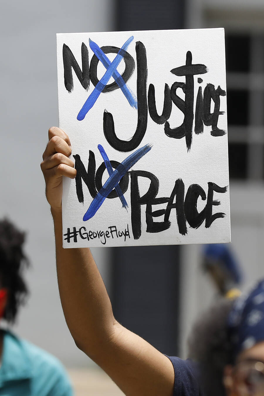 These pictures show the massive protests across America