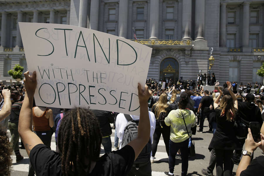 These pictures show the massive protests across America