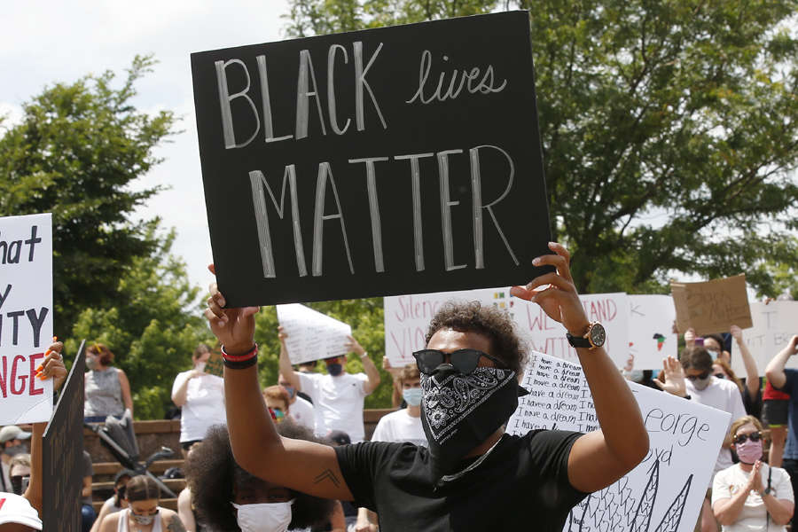 These pictures show the massive protests across America