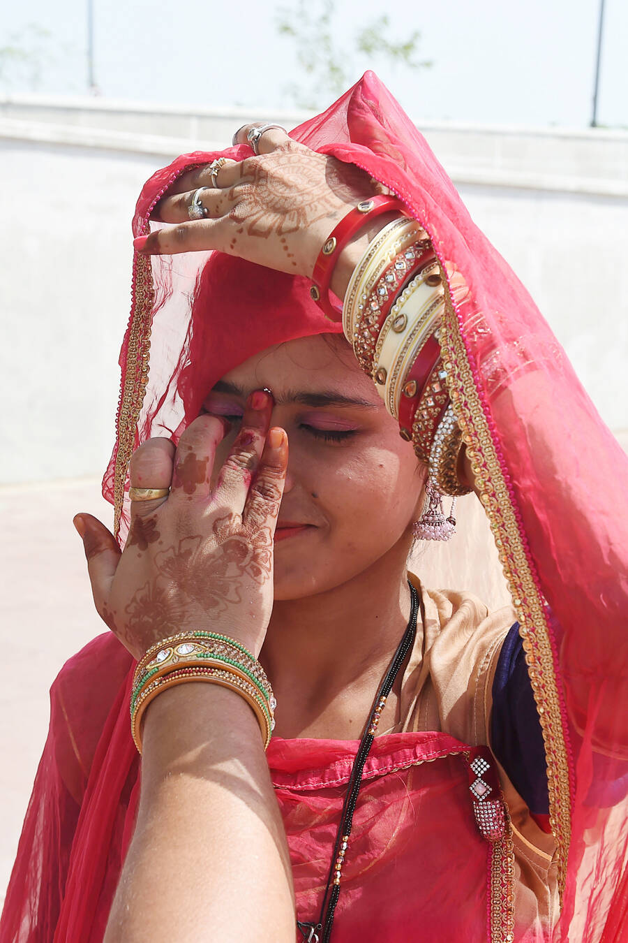 Married women celebrate Vat Savitri Purnima