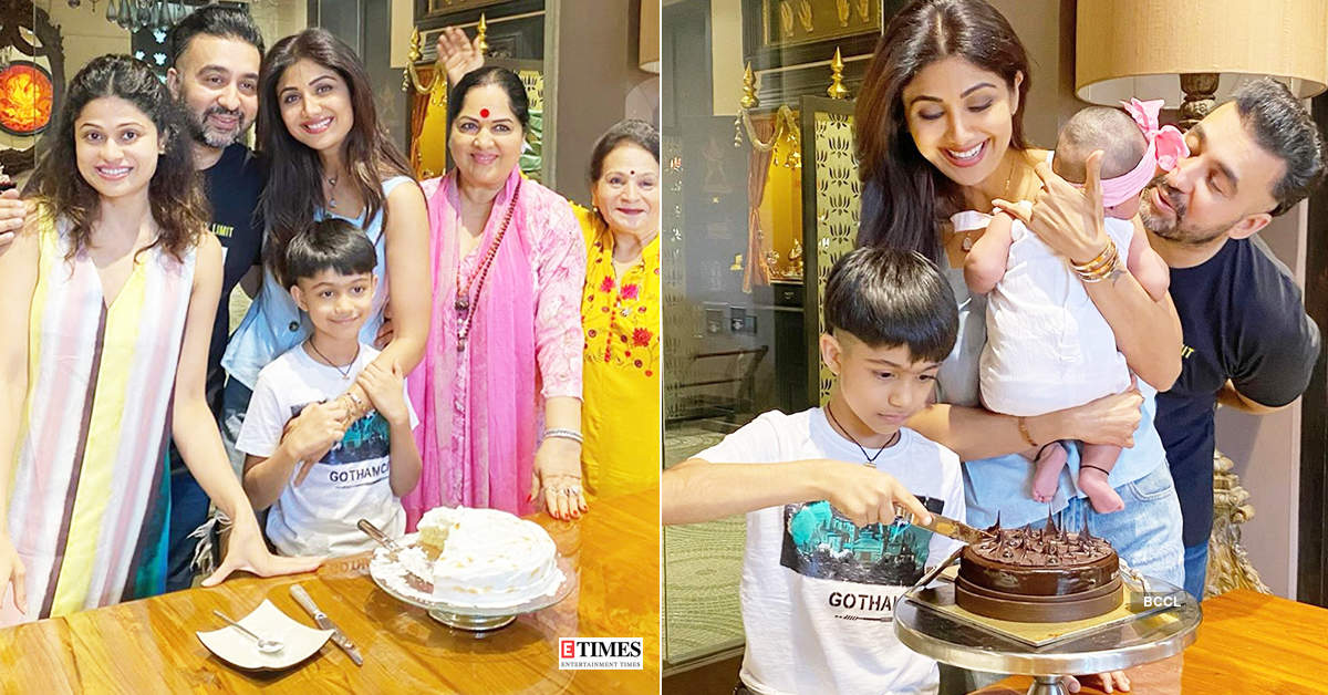 Inside pictures from Shilpa Shetty's birthday celebration with family