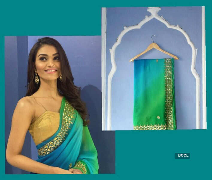 Suman Rao’s handcrafted PDKF Sari on auction to raise funds for women artisans