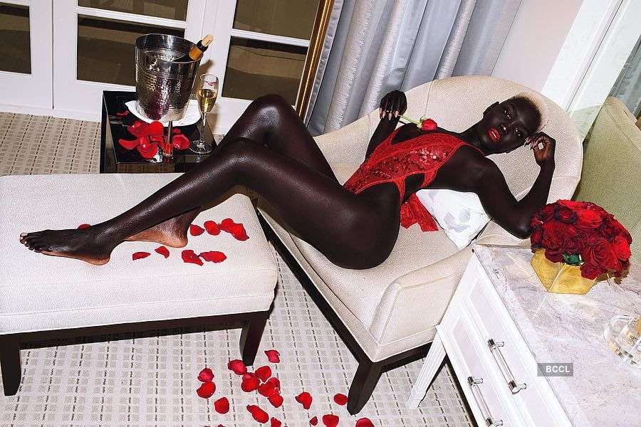 Sudanese model Nyakim Gatwech dubbed as ‘Queen of the Dark’ becomes the next Instagram sensation