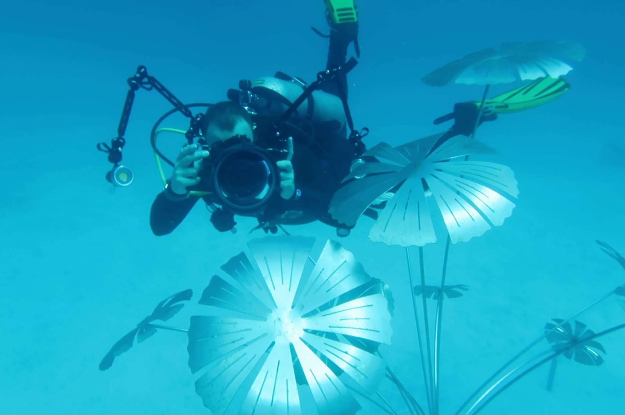 An underwater art museum graces the Great Barrier Reef An underwater art museum graces the Great Barrier Reef