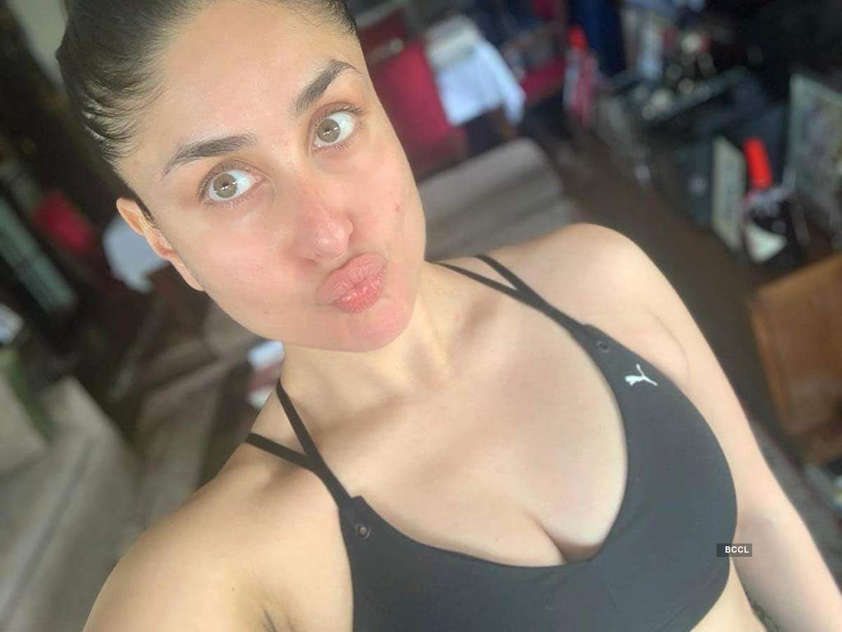 Kareena Kapoor reveals how her lips stay in shape in this latest workout picture