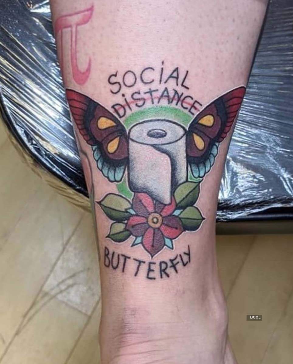 Covid inspired tattoo