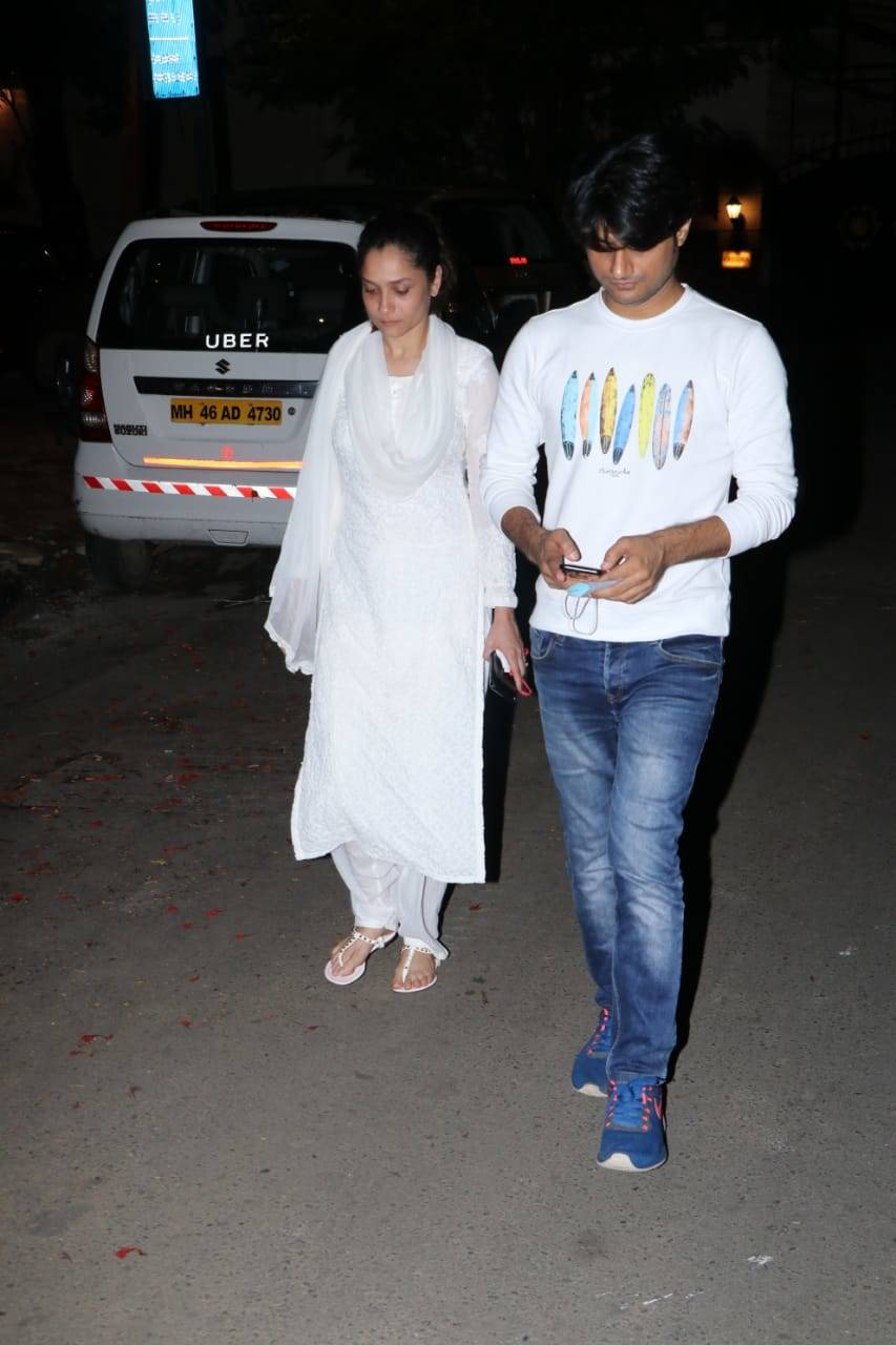 Sushant Singh Rajput News: Ankita Lokhande snapped outside Ekta ...