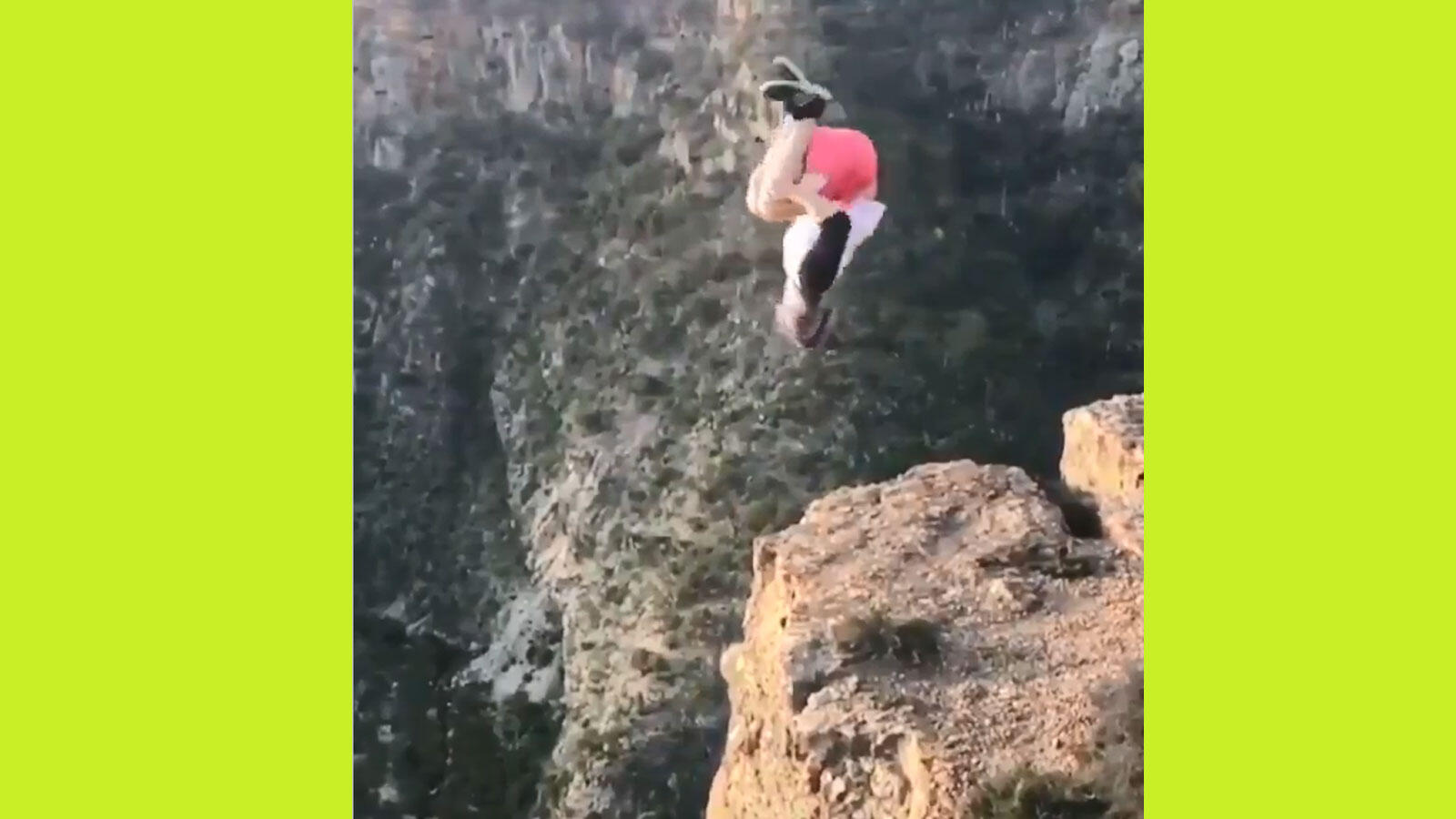 Amazing stunt: Daring or stupid?