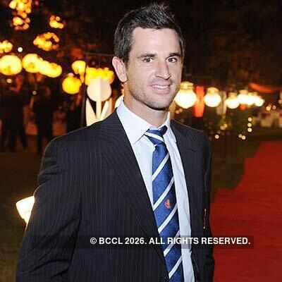 Dutch cricketers @ Cocktail party