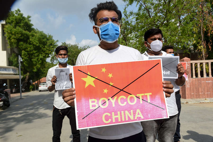 Anti-China protests erupt across India after violent face-off in Ladakh